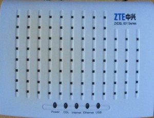 ZTE ZXDSL831A II