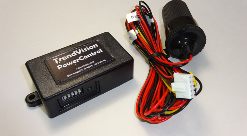 Блок Trendvision Powercontrol — контроллер бесперебойного питания. Фото